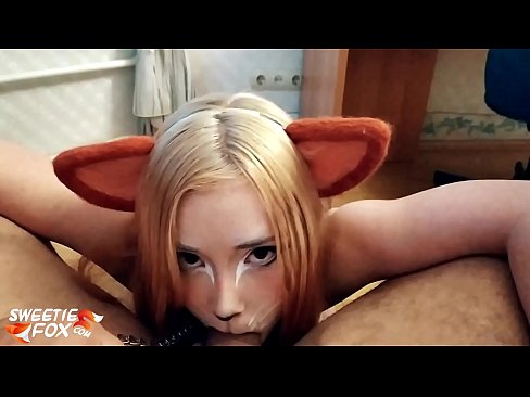 ❤️ Kitsune ngulu kontol lan cum ing dheweke tutuk Saru ayu ing jv.xxx-wow-net.ru ❌